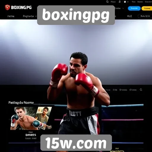 Análise das funcionalidades do site boxingpg